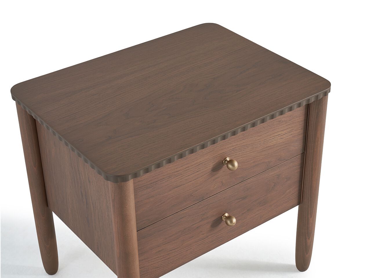 Деревянная прямоугольная тумбочка с ящиками NDESIGN Ezora ARCH-00034129 - Вид №3
