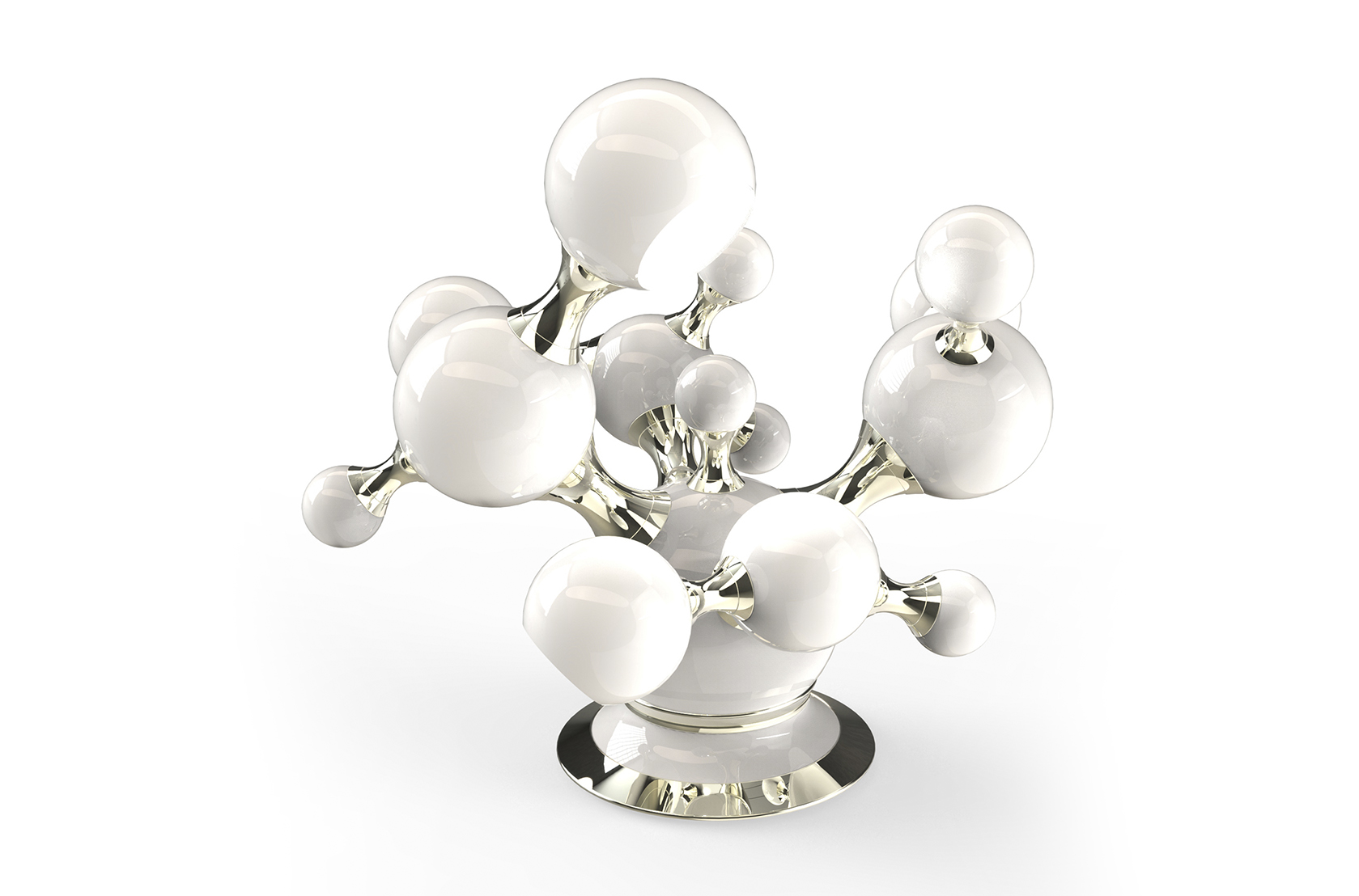 CIST37 Настольная лампа в детскую Атомный Circu  - Вид №2