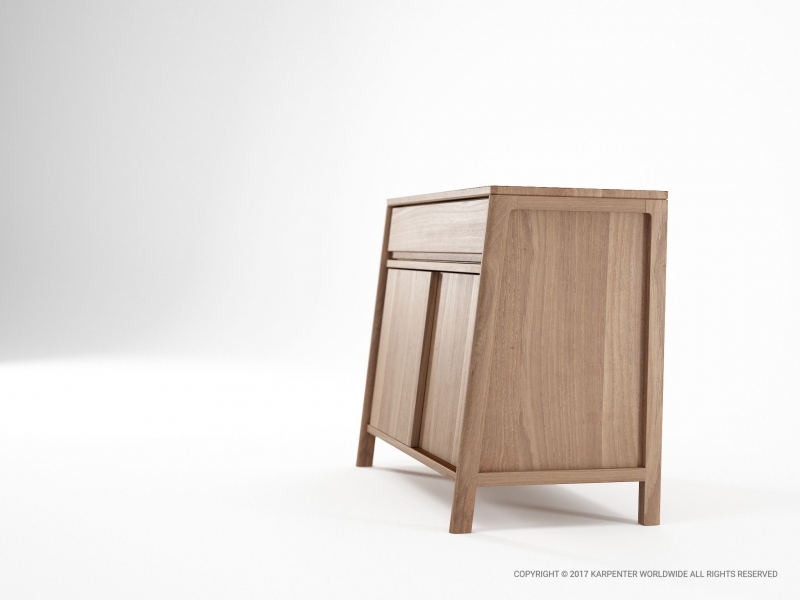 436_1039 Комод с ящиком и 2 дверцами Karpenter Circa17 - Вид №2