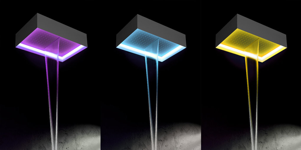 Тропический душ с каскадом FUORIMETEO20CBAL Antonio Lupi FUORIMETEO с подсветкой Antoniolupi - Вид №2