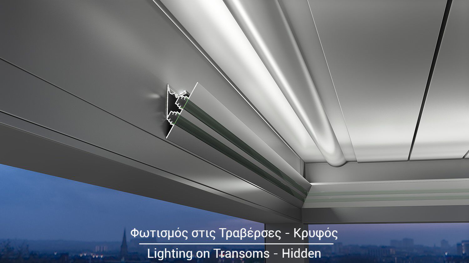 Освещение для биоклиматических беседок GLM Outdoor Solutions Illuminazione LED ARCH-00097729 - Вид №1