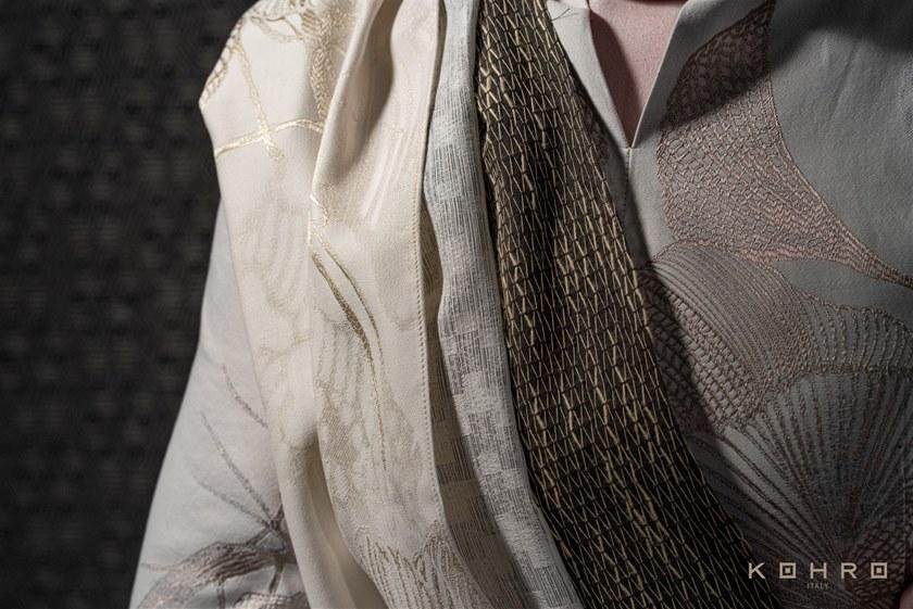 KOHRO Однотонная хлопковая ткань A gong on the river K0064739  - Вид №6