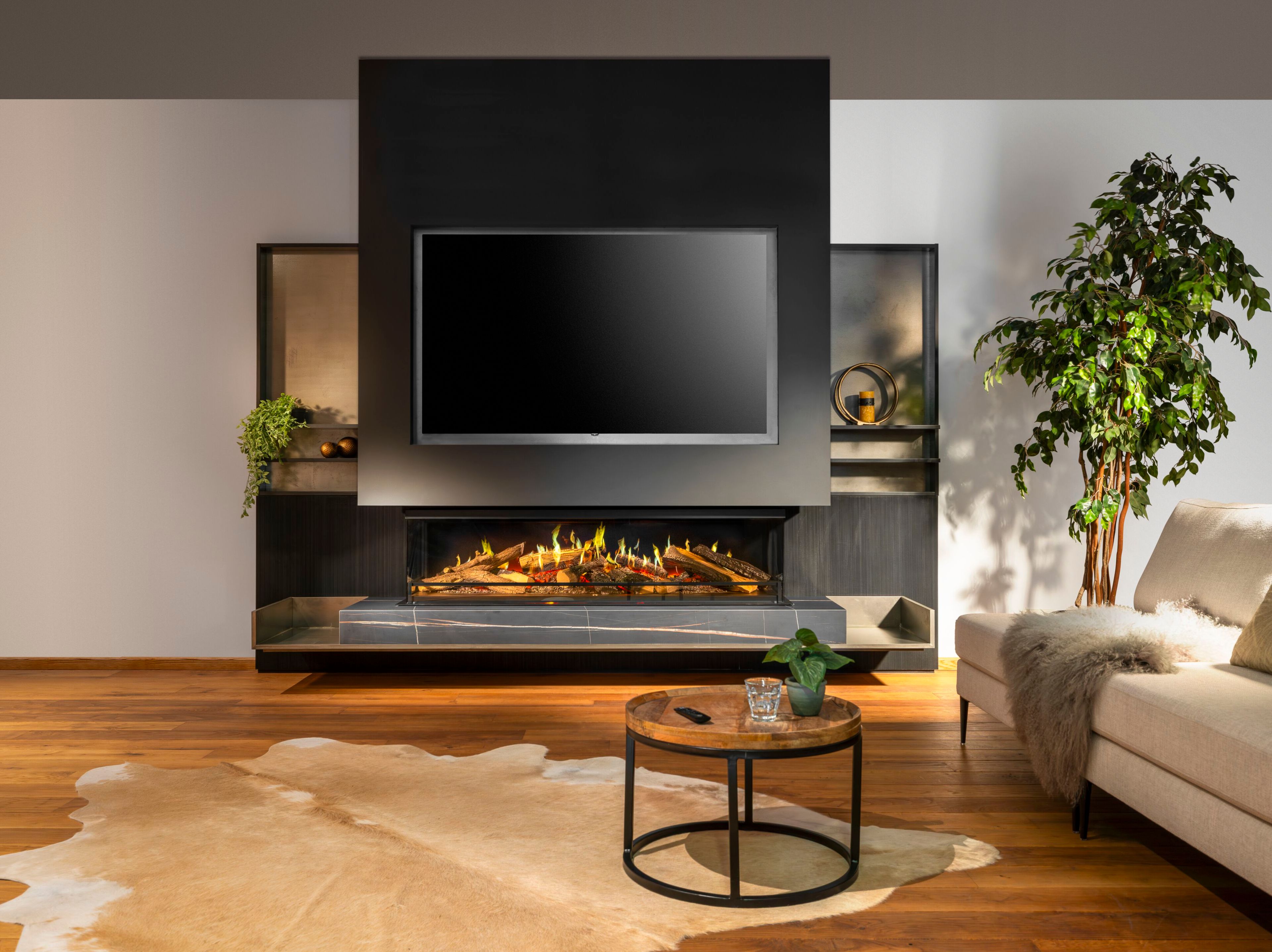 Голографический камин KALFIRE E-ONE 160S ARCH-00028777