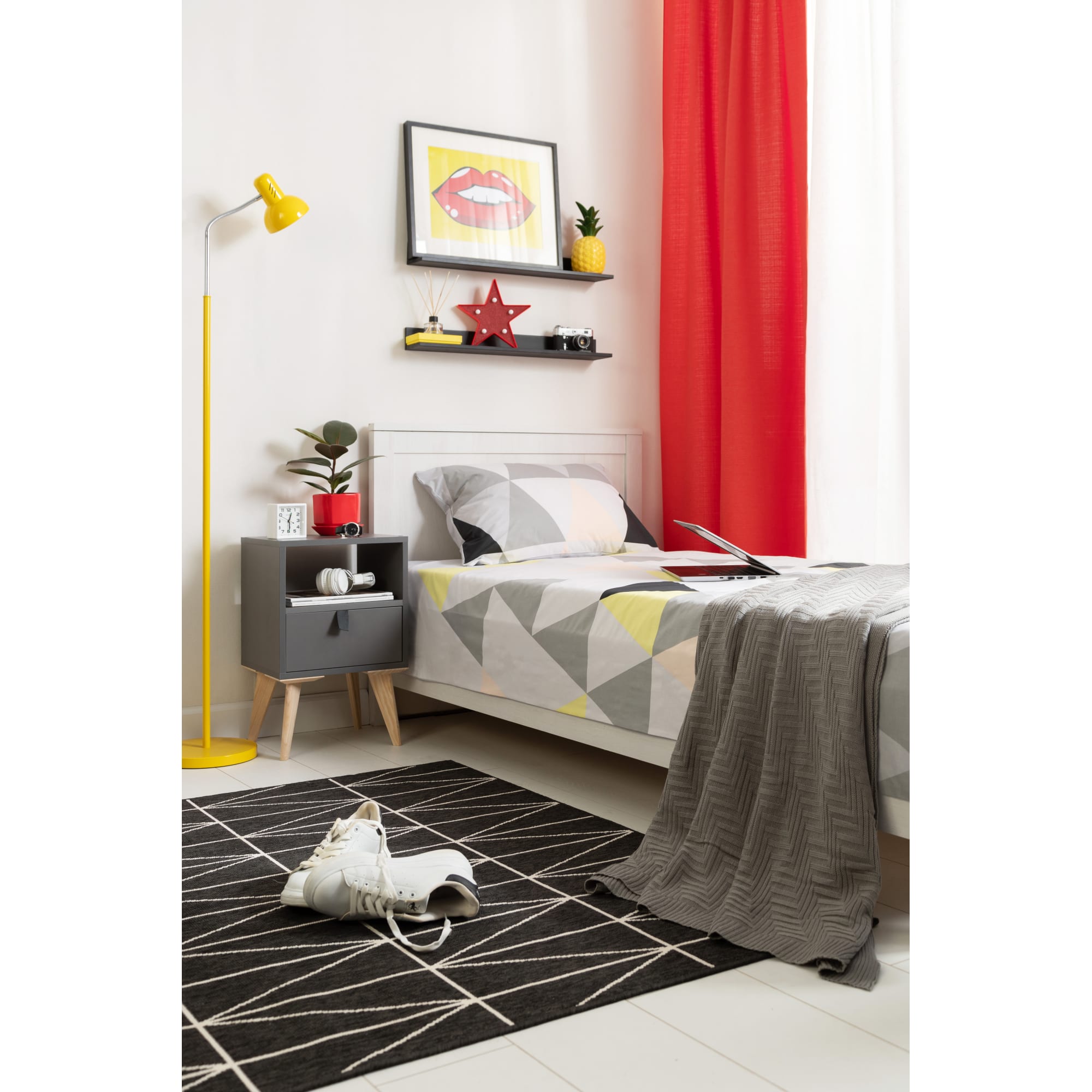 81929874 Полка для картин 70 см цвет чёрный Santreyd  - Вид №6