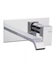 7905/3/1L/E
+ 894001 Bellosta Rubinetterie НАСТЕННЫЙ СМЕСИТЕЛЬ ДЛЯ УМЫВАЛЬНИКА С ВЫДВИЖНЫМ РАЗЪЕМОМ НА ПЛАСТИНЕ