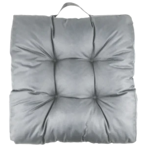 Подушка для стула Linen Way 50x10x50 см полиэстер светло-серый