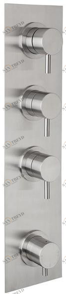 MINA Смеситель для душа из нержавеющей стали с матовой отделкой с пластиной Stiriana sun-id-1419811