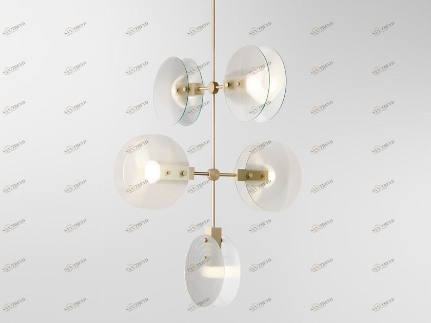 Ross Gardam Подвесной светильник из стекла Nebulae Nc.15.v1.xxx.a