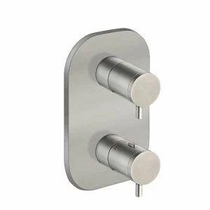 CRIXX752 Внешние части термостатического смесителя для душа / ванны для CRICS800 с двумя выходными запорными вентилями Cristina Rubinetterie