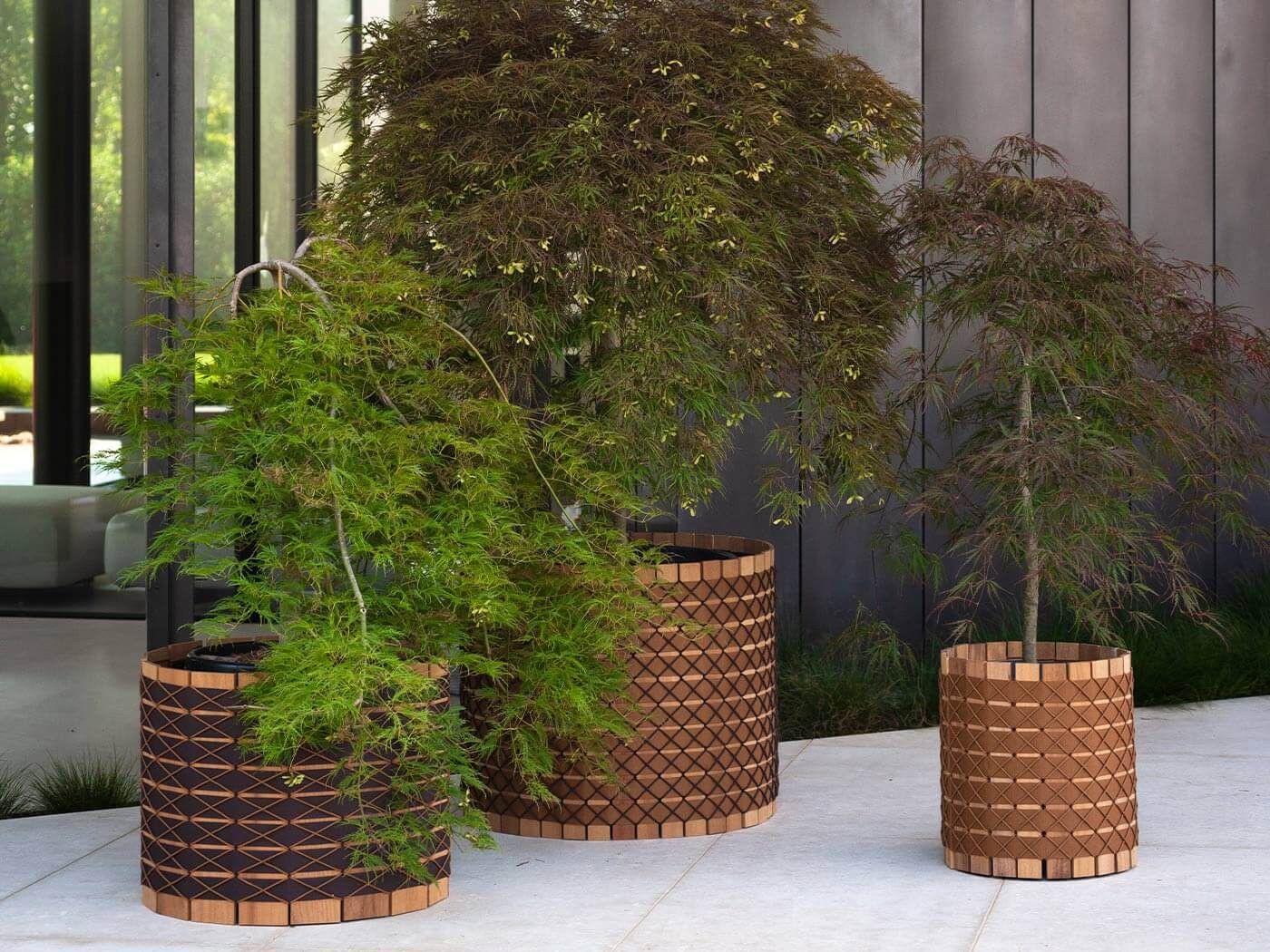 Круглая подставка для горшков в ироко RODA BARRIQUE ARCH-00140257