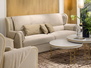 Диван из нубука