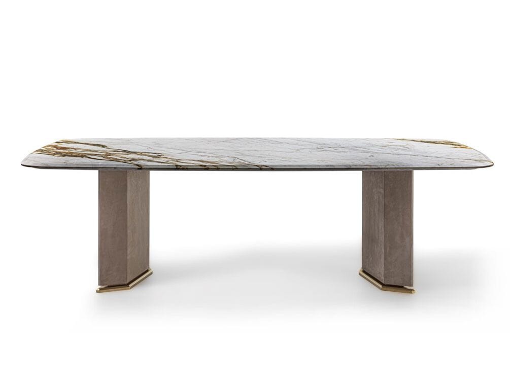 Мраморный обеденный стол Vittoria Frigerio PINTO ARCH-00068576