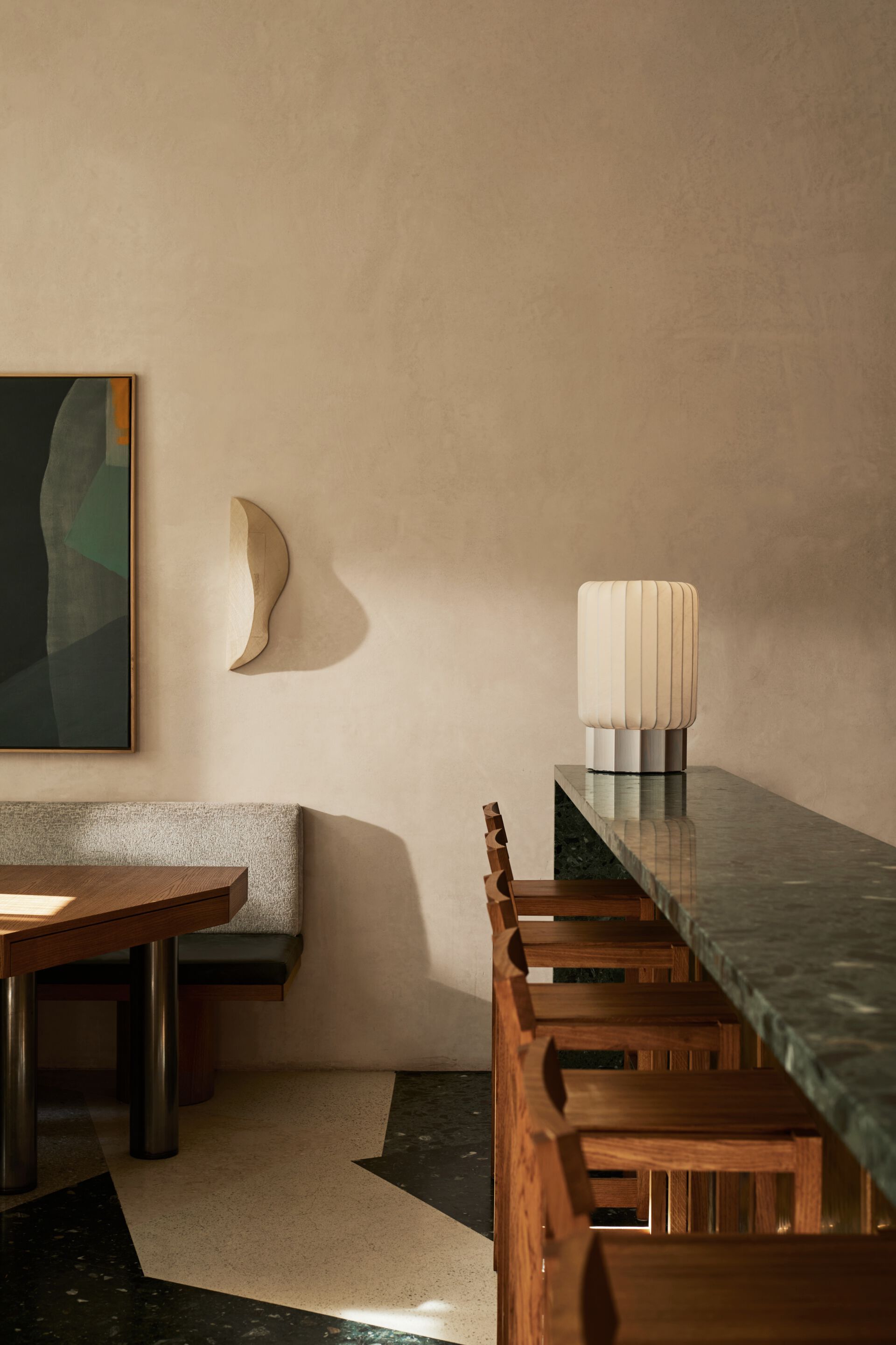 Настольная лампа с регулируемой яркостью из смолы Cocoon Pholc Meter ARCH-00102711 - Вид №6