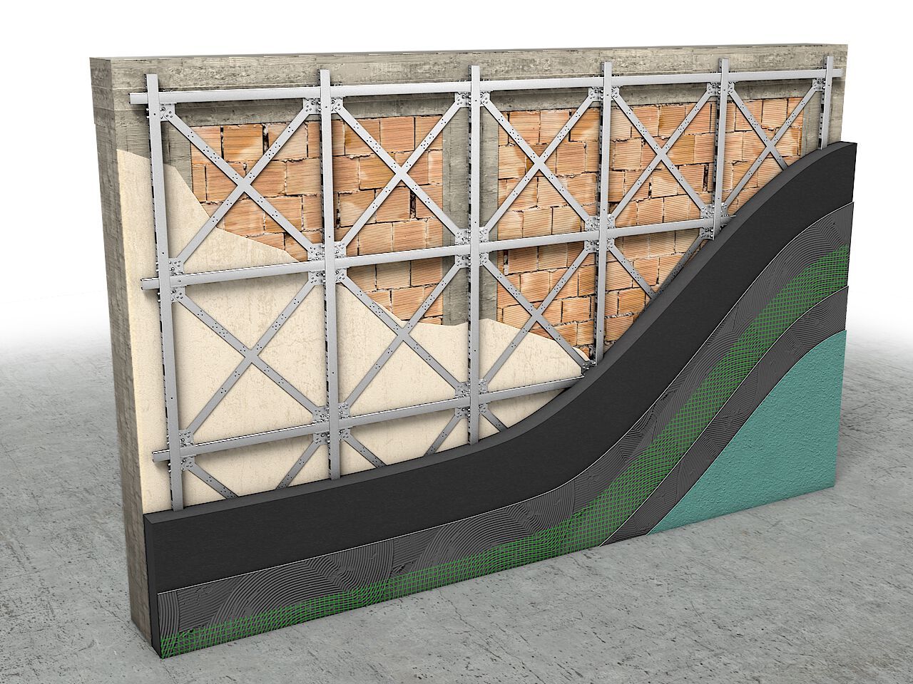 Сейсмостойкое пальто из нержавеющей стали Progetto Sisma RESISTO 5.9 TUBE ARCH-00090205