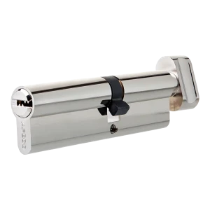 Цилиндр Apecs SM-95(35C/60)-C-NI, 35x60 мм, ключ/вертушка, цвет никель 82379231 STLM-2058196