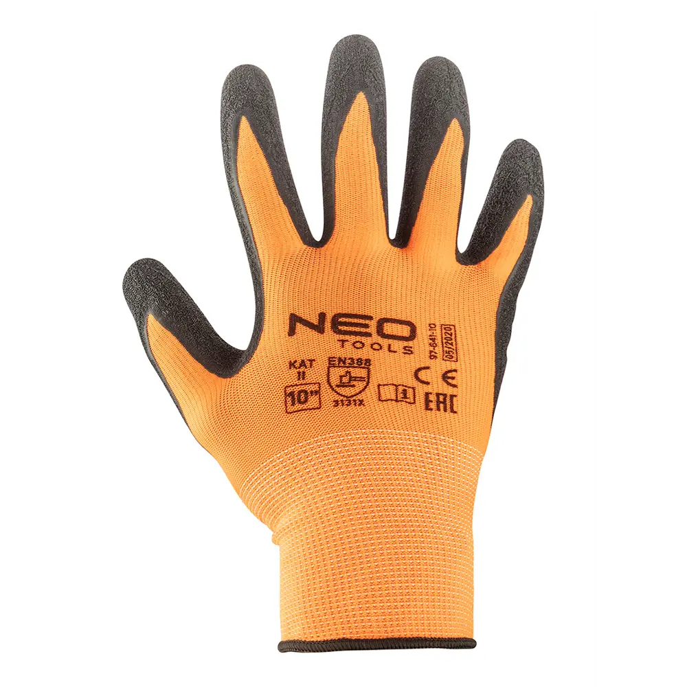 Перчатки полиэстеровые обливные Neo размер 9/L 97-641 Neò STLM-2126723 - Вид №1