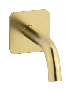 Настенный излив для ванны WE ARE IB id327is_22 Brushed Pale Gold Industria