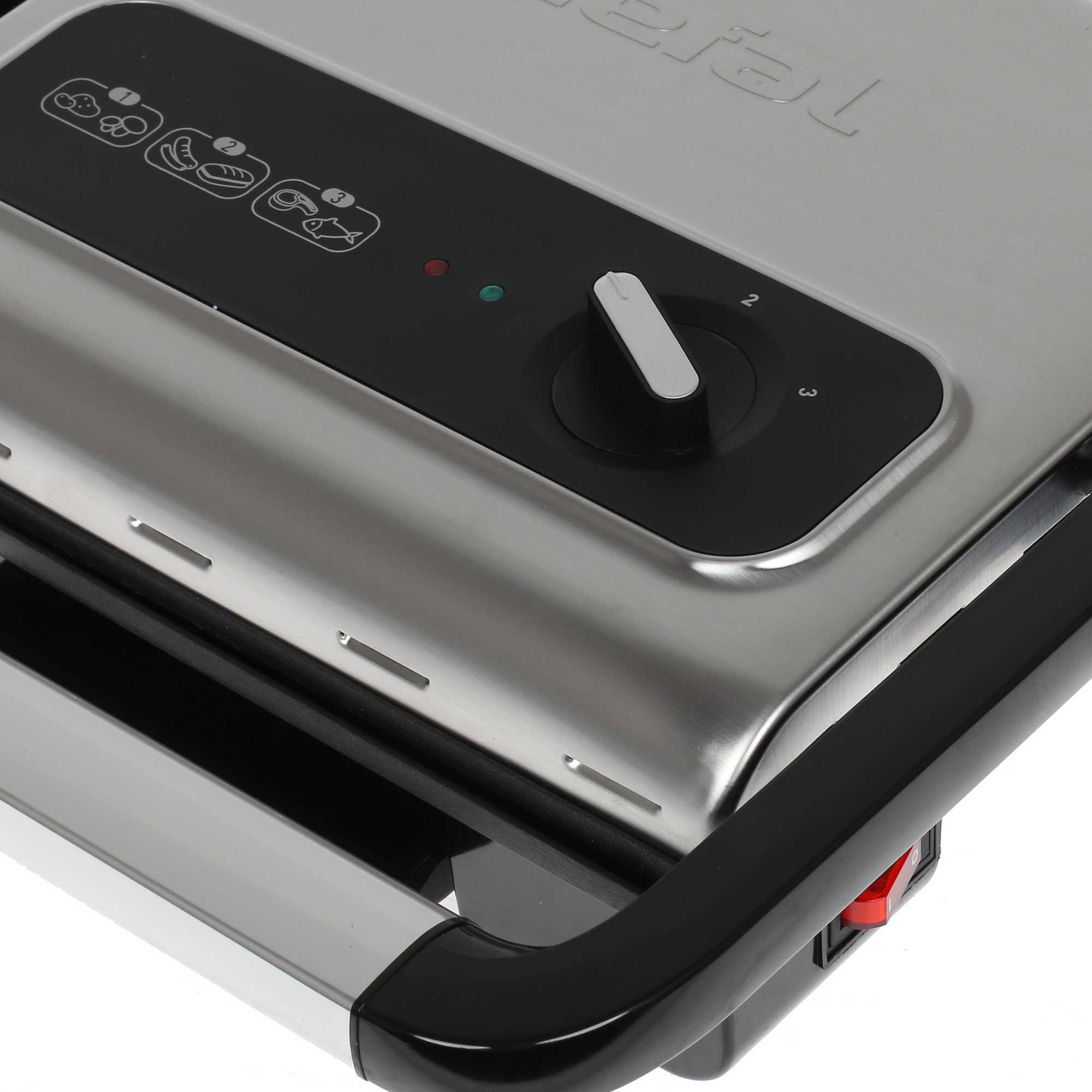 1350491 Гриль Tefal INICIO 2 GC242D38 серебристый STDN-0131407 - Вид №4