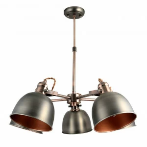 Подвесная люстра MW-Light Вальтер 551011005 серебро MW-LIGHT ДИЗАЙНЕРСКИЕ, ВАЛЬТЕР 220617 Серебро