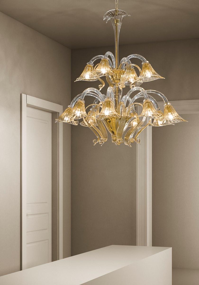 Sylcom Люстра из дутого стекла Grimani 1479 - Вид №4