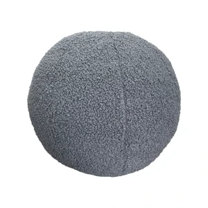Декоративная подушка Ball ø30 см цвет серый 89400026 STLM-2091725