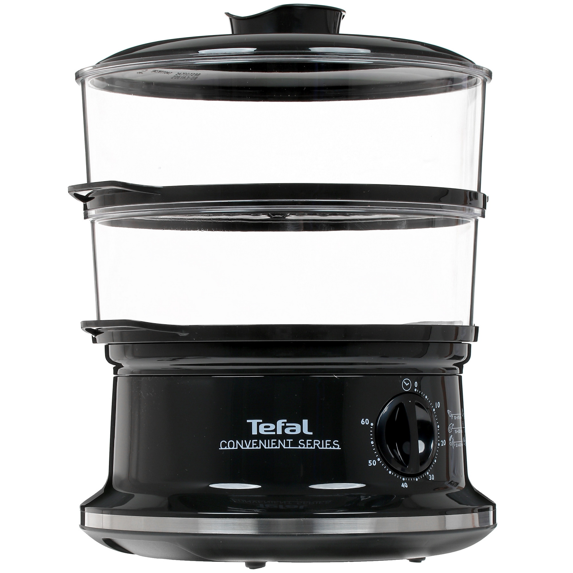 1377520 Пароварка Tefal CONVENIENT SERIES VC140131 черный STDN-0019669