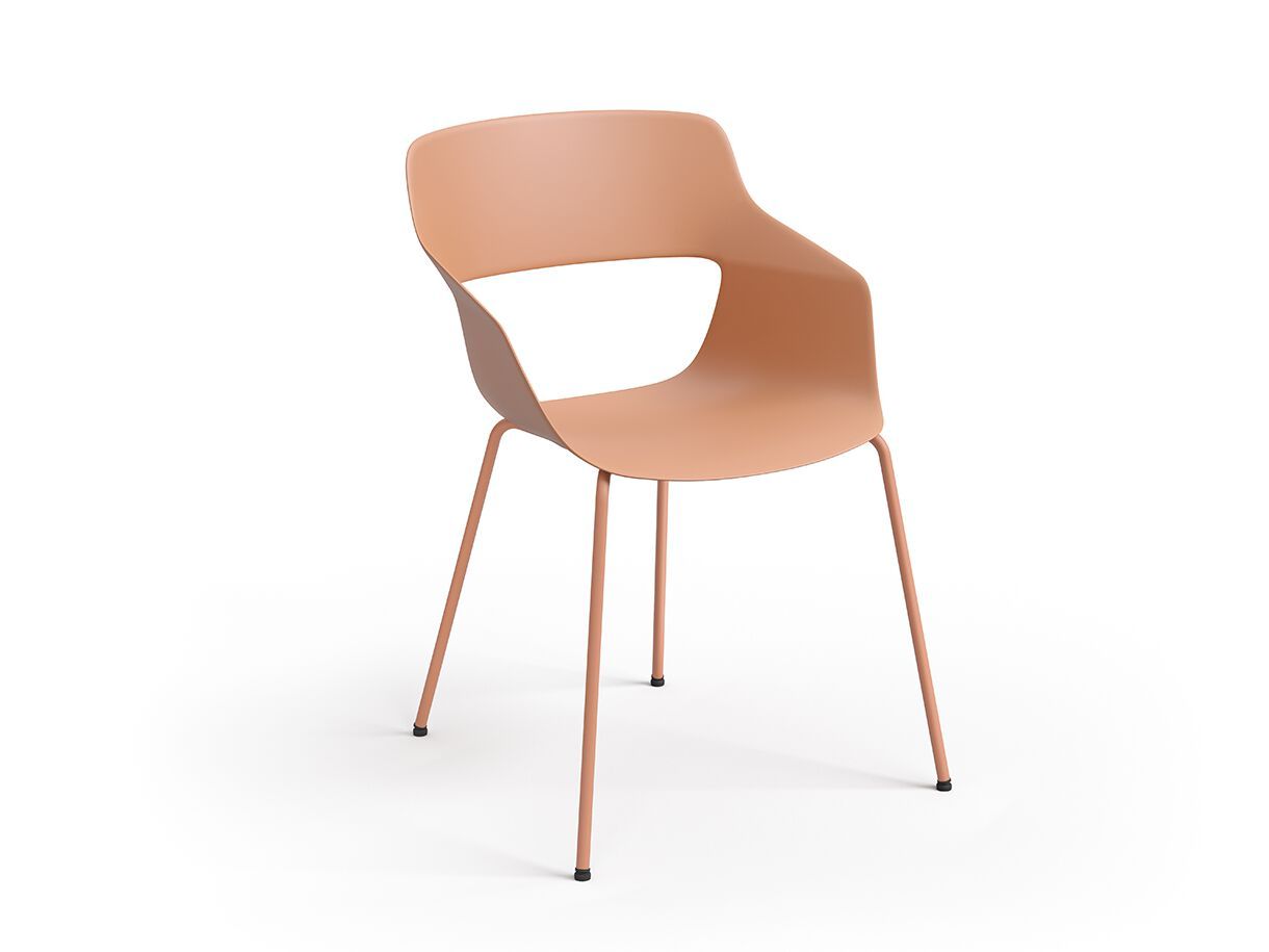 Штабелируемый стул из полипропилена с подлокотниками Brunner scoop ARCH-00110448