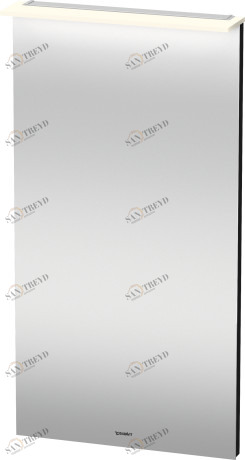 XL749004040 X-Large Зеркало с подсветкой Черный глянцевый лак Duravit