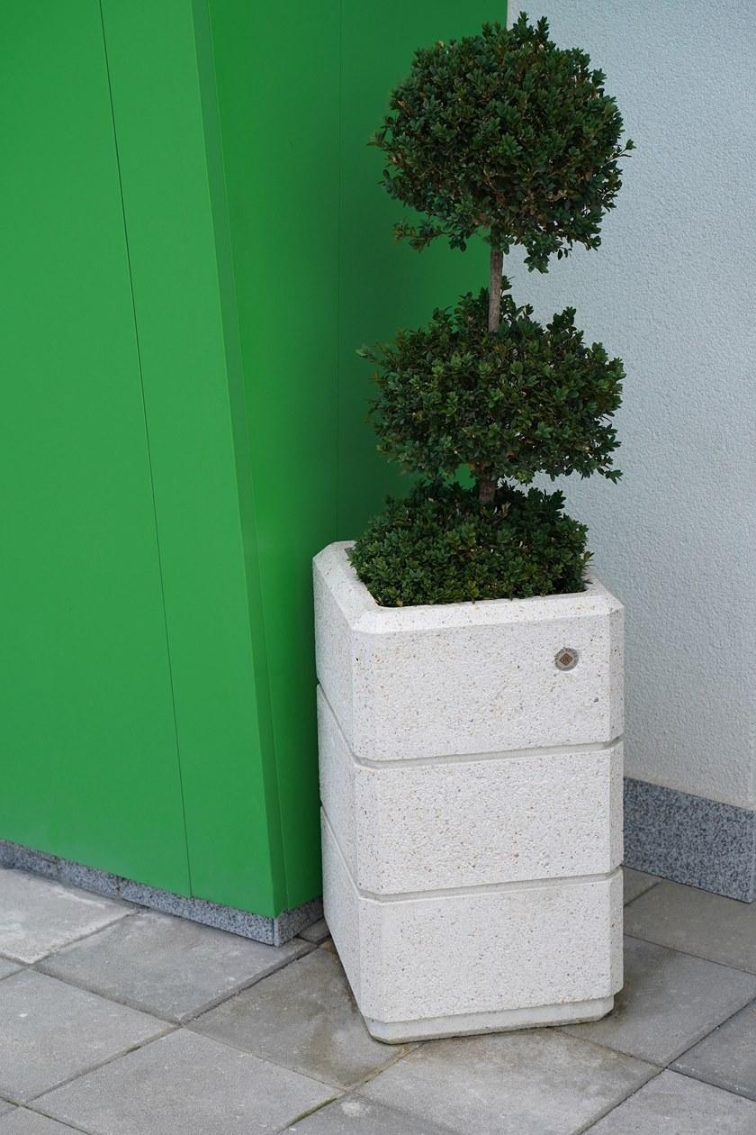 ENCHO ENCHEV - ETE Квадратная кашпо для общественных мест sun-id-1354223 - Вид №3