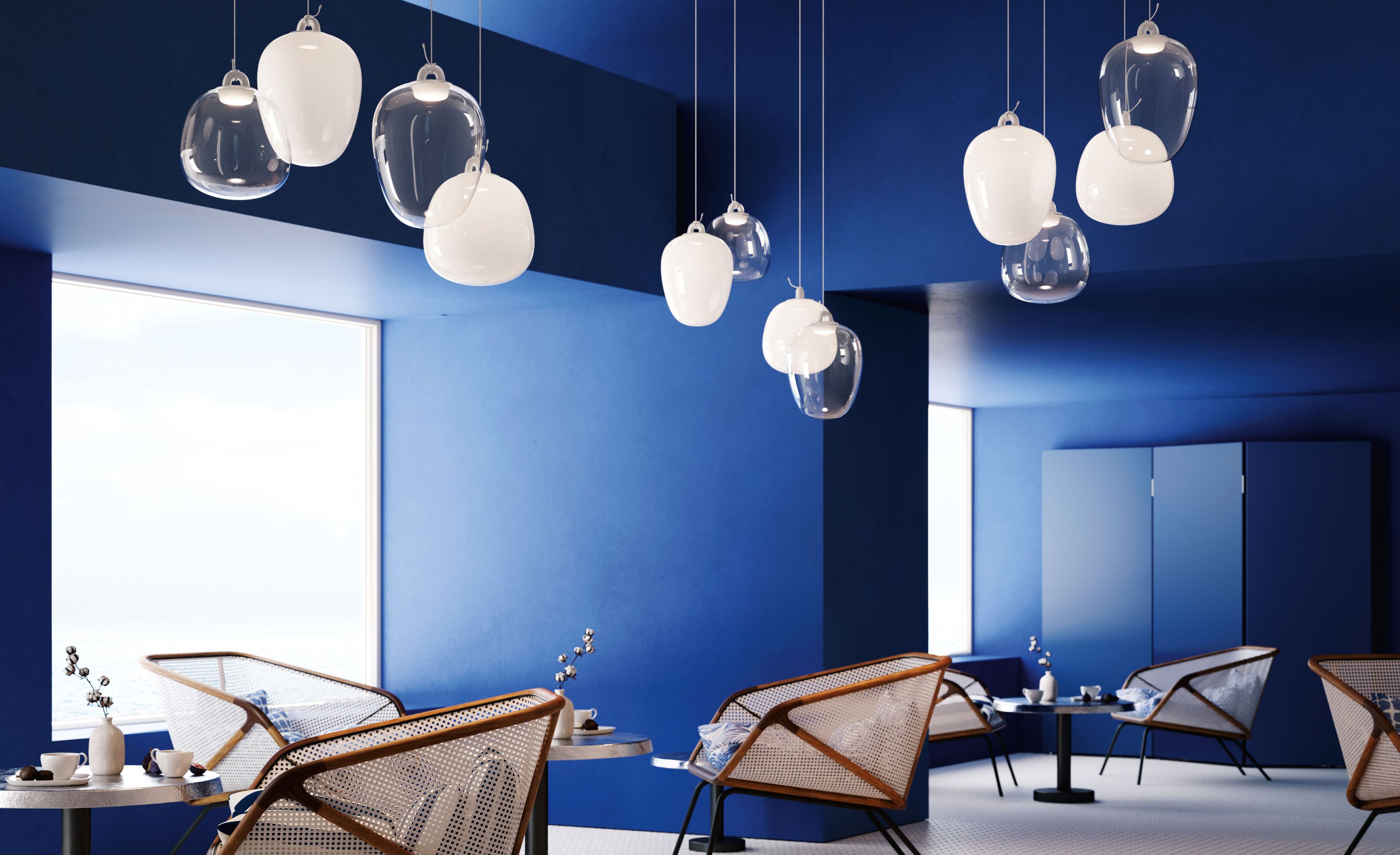 Выдувное стекло светодиодный подвесной светильник Lodes OBLÒ ARCH-00153261 - Вид №7