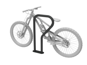 Стойка для велосипедов из оцинкованной стали