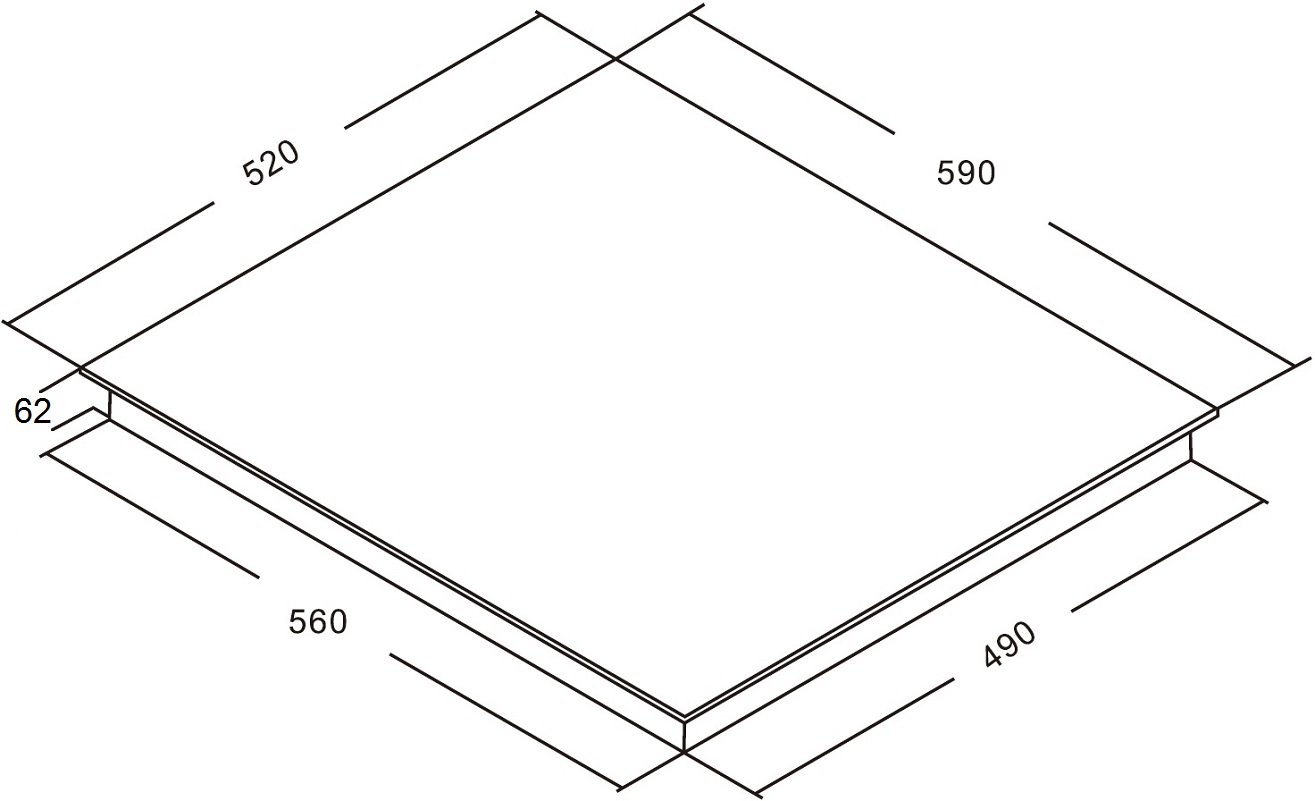 5347056 Индукционная варочная поверхность Akpo PIA 6094218FZ BL STDN-0101750 - Вид №7