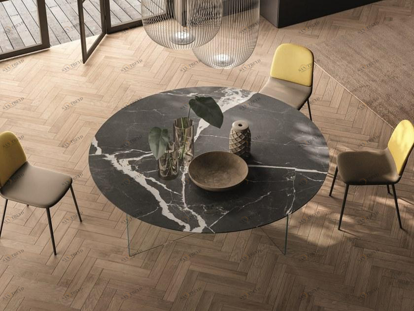 Lago Круглый стол в xglass Air sun-id-1469521