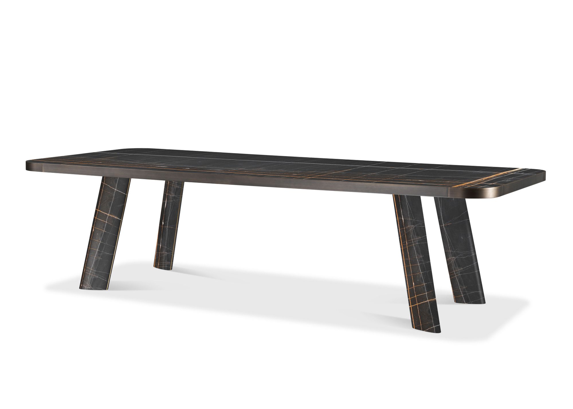 Прямоугольный мраморный стол Sahara Noir GHIDINI1961 Native ARCH-00118092 - Вид №1