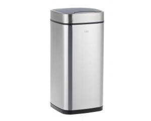 KIM505 Автоматическая корзина SENSOR, бесконтактная, квадратная, 21 л, матовая сталь Merida