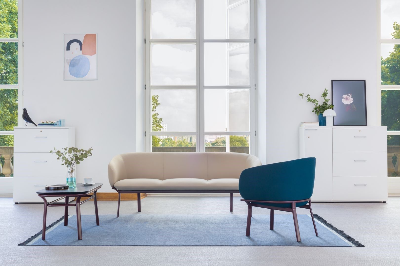 Прямоугольный журнальный столик для контракта MDD Grace ARCH-00125502 - Вид №3