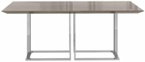 FRATO Прямоугольный обеденный стол из стали и дерева  Ffu130002aad