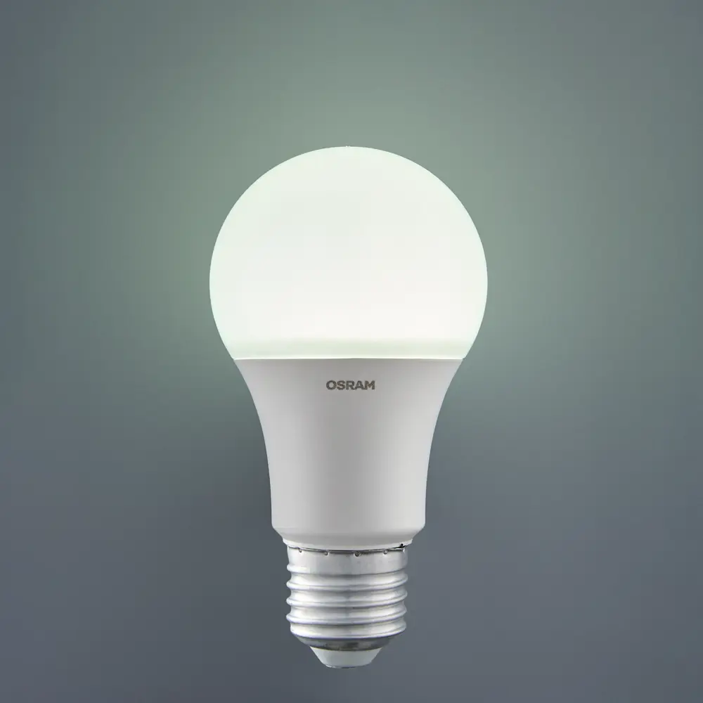 Лампа светодиодная Osram Antibacterial E27 220-240 В 8.5 Вт груша 806 лм холодный белый свет 82807730 STLM-2019017  - Вид №2