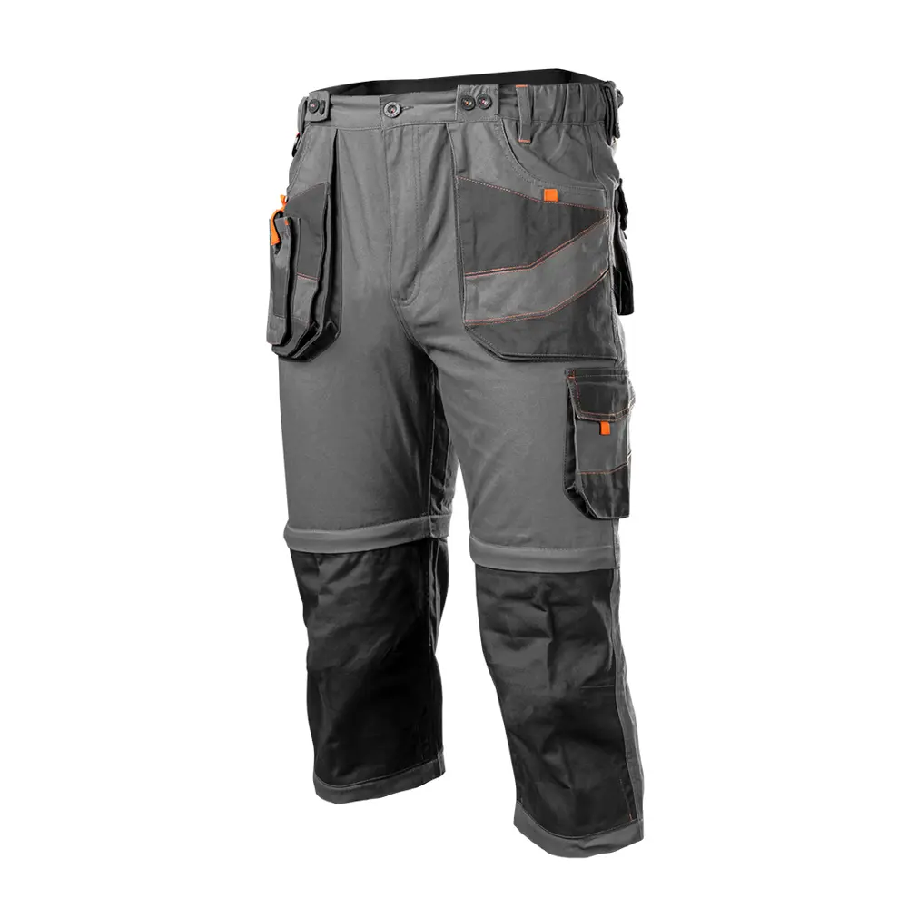 Полукомбинезон рабочий Neo Tools хлопок 100% серый размер XXL рост 187-190 NEO Tools Slim STLM-2113428 - Вид №3