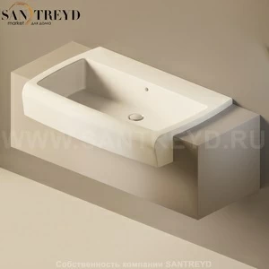 Flaminia UNA Консоль для раковины от 200 до 240 см серая UNA90C2.1019