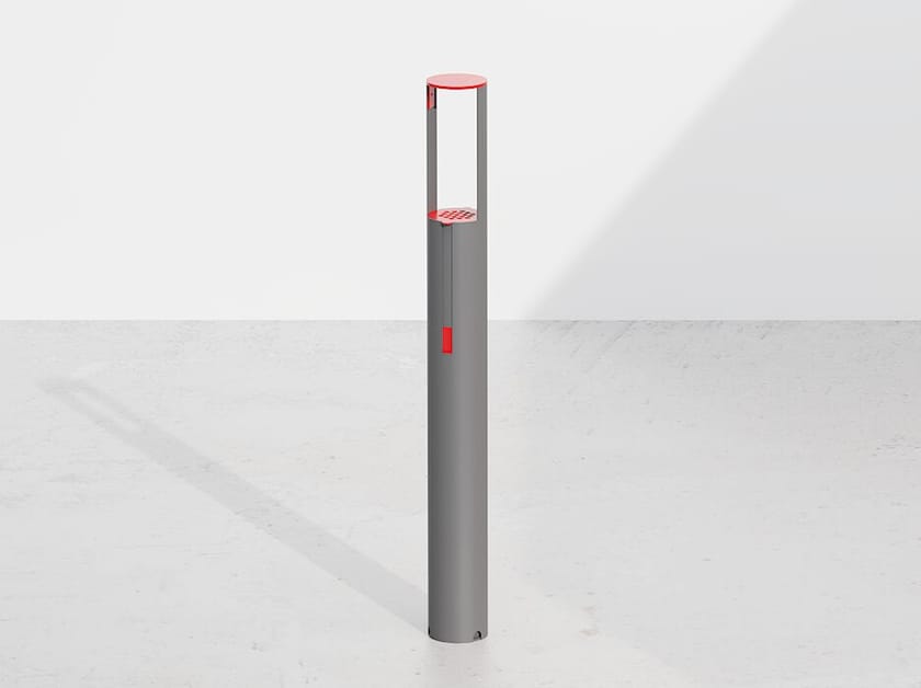 Металлическая пепельница для общественных мест DIMCAR CHARLIE ARCH-00100767