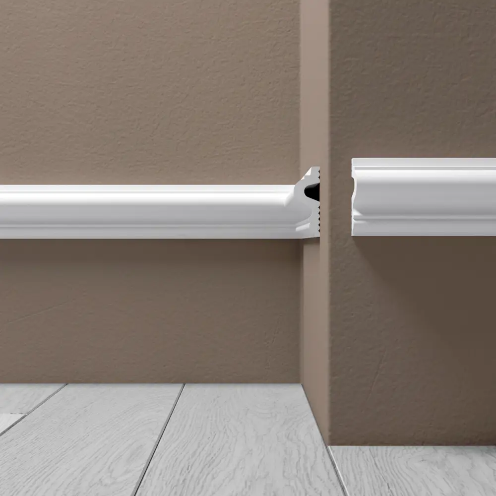 Де-Багет Молдинг настенный XPS Polymer М 1 - элегантный декор для интерьера 87957243 STLM-0812372