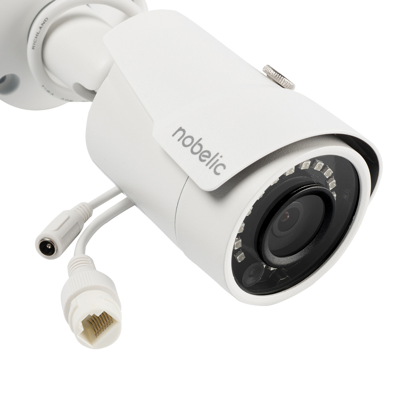 NBLC-3431F 2 мп уличная цилиндрическая ip-видеокамера с ик-подсветкой до 30м матрица 1/28'' sony starlight cmos день/ночь с механическим ик-фильтром сжатие h.265+/h.265/h.264+/h.264h/mjpeg видео с разрешением 19201080@25/30к/4 мп уличная цилиндрическая ip Santreyd  - Вид №3