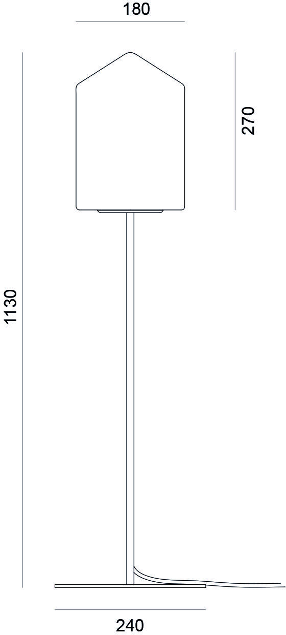 Formagenda Металлический торшер прямого света в современном стиле Bullet sun-id-1510253 - Вид №4