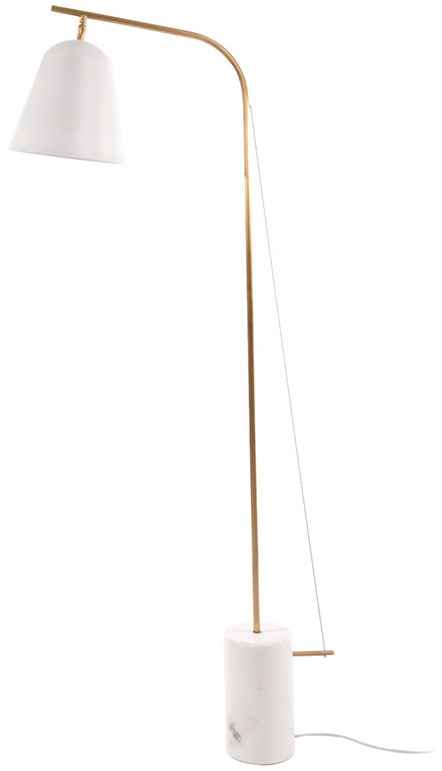 NORR11 Торшер из алюминия с мраморным основанием Line sun-id-1495626 - Вид №2
