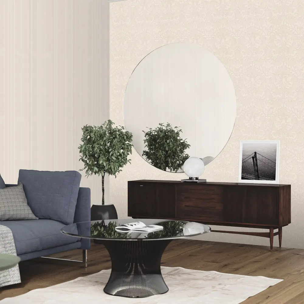 Обои флизелиновые Deco-deco Opus бежевые 1.06 м DD6029-17 84804563 STLM-2167120 - Вид №3