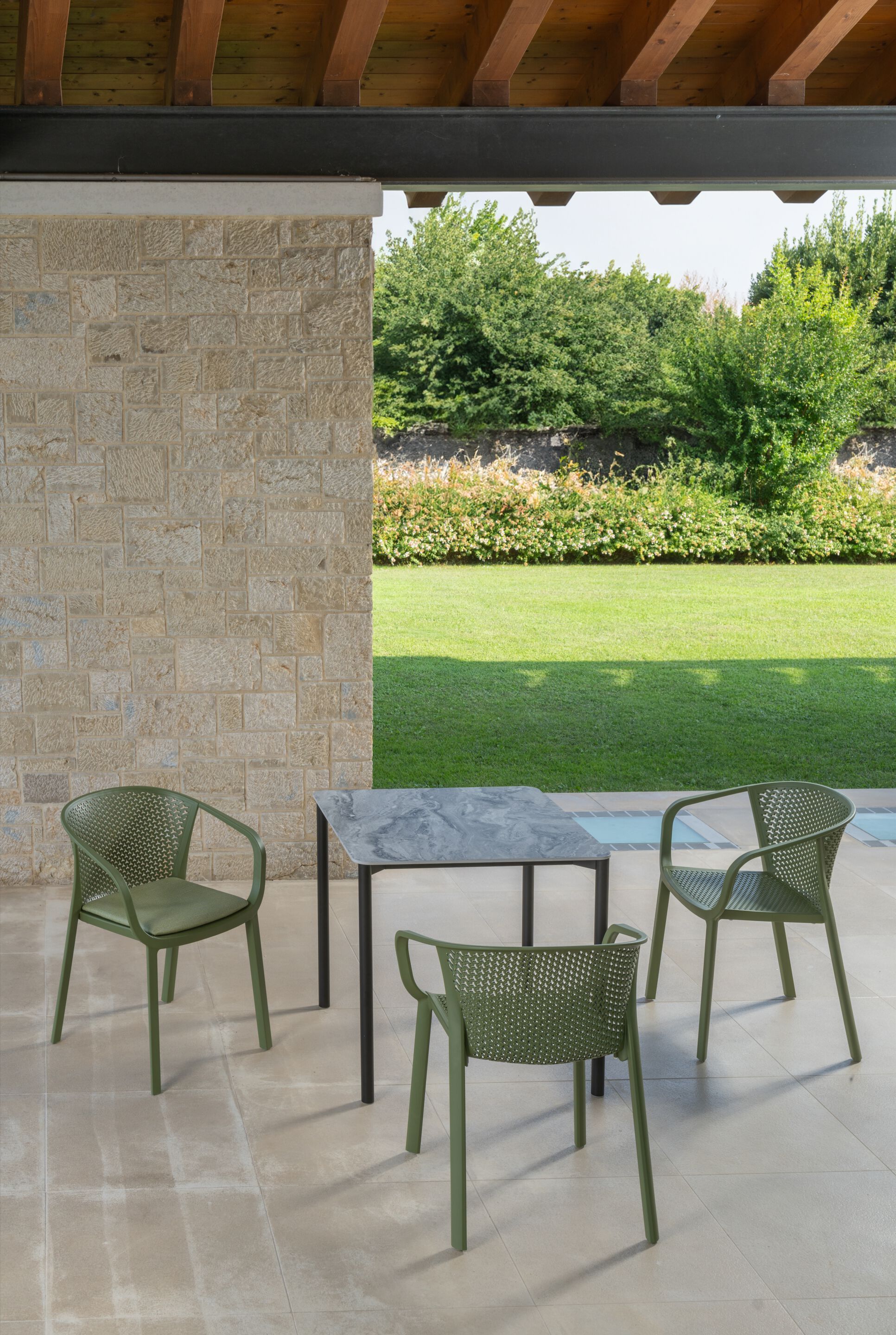 Квадратный или прямоугольный стол из Compactop® GABER MANTIX ARCH-00036927 - Вид №3