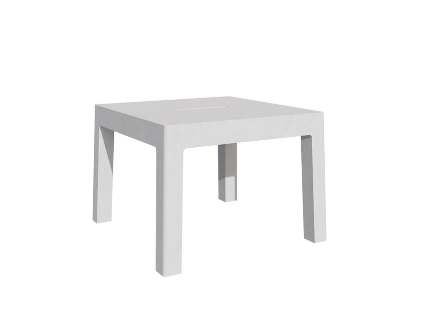 Бетонный квадратный стол для общественных мест amop Lugarcomum ARCH-00071163