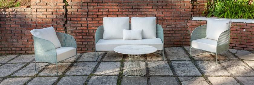 iSimar Садовое кресло из ткани со стальной конструкцией Arena 8106 - Вид №1