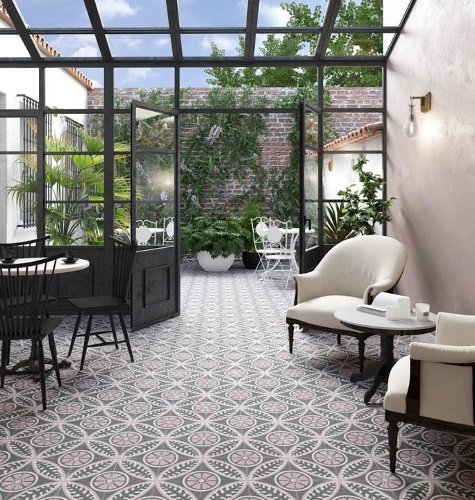 Aparici Керамогранит с эффектом энкаустики Tango sun-id-1456003 - Вид №1